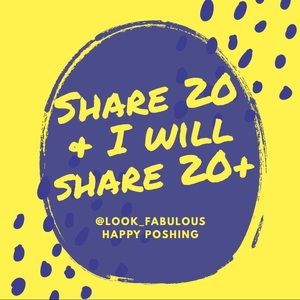 You Share & I Share ✌️